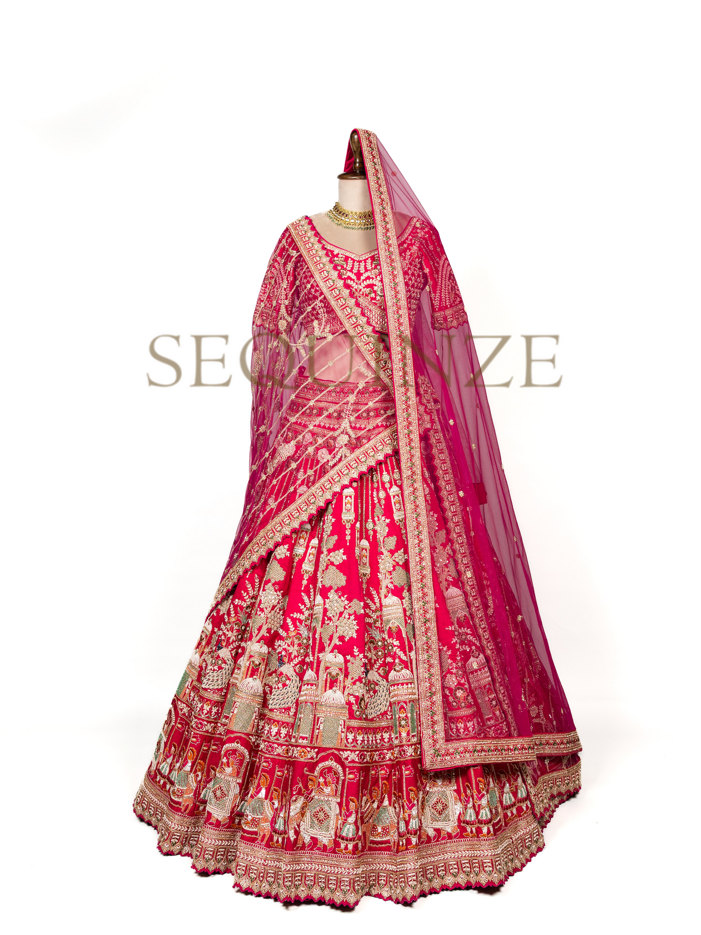 Magenta Majesty: Festive & Bridal Wear