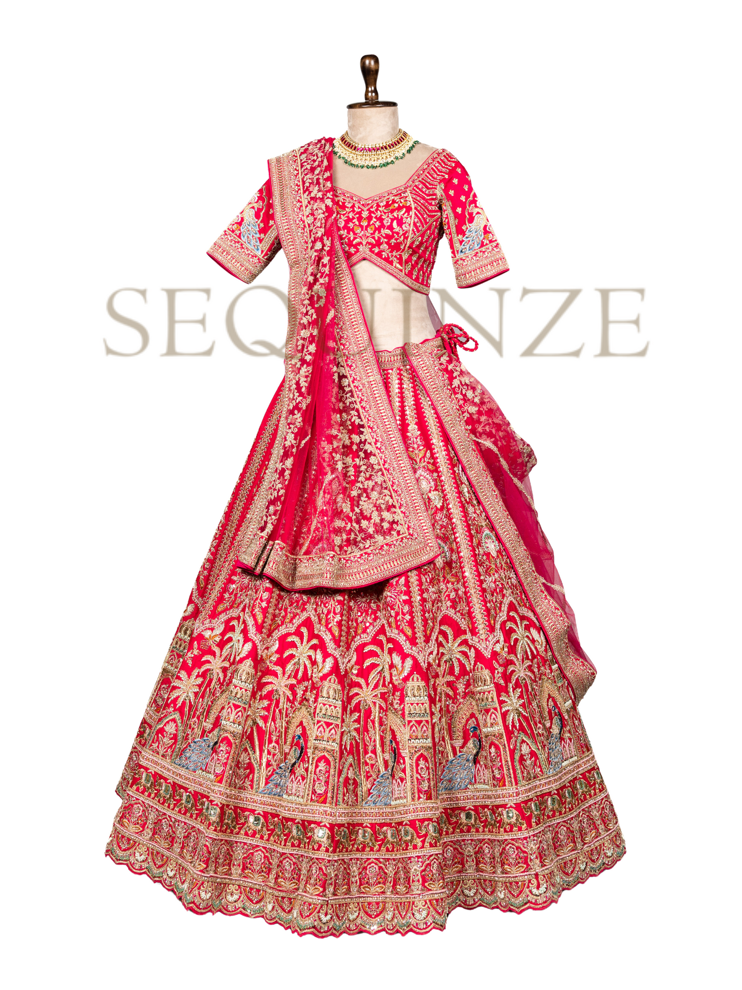 Heritage Red: Traditional Lehengas