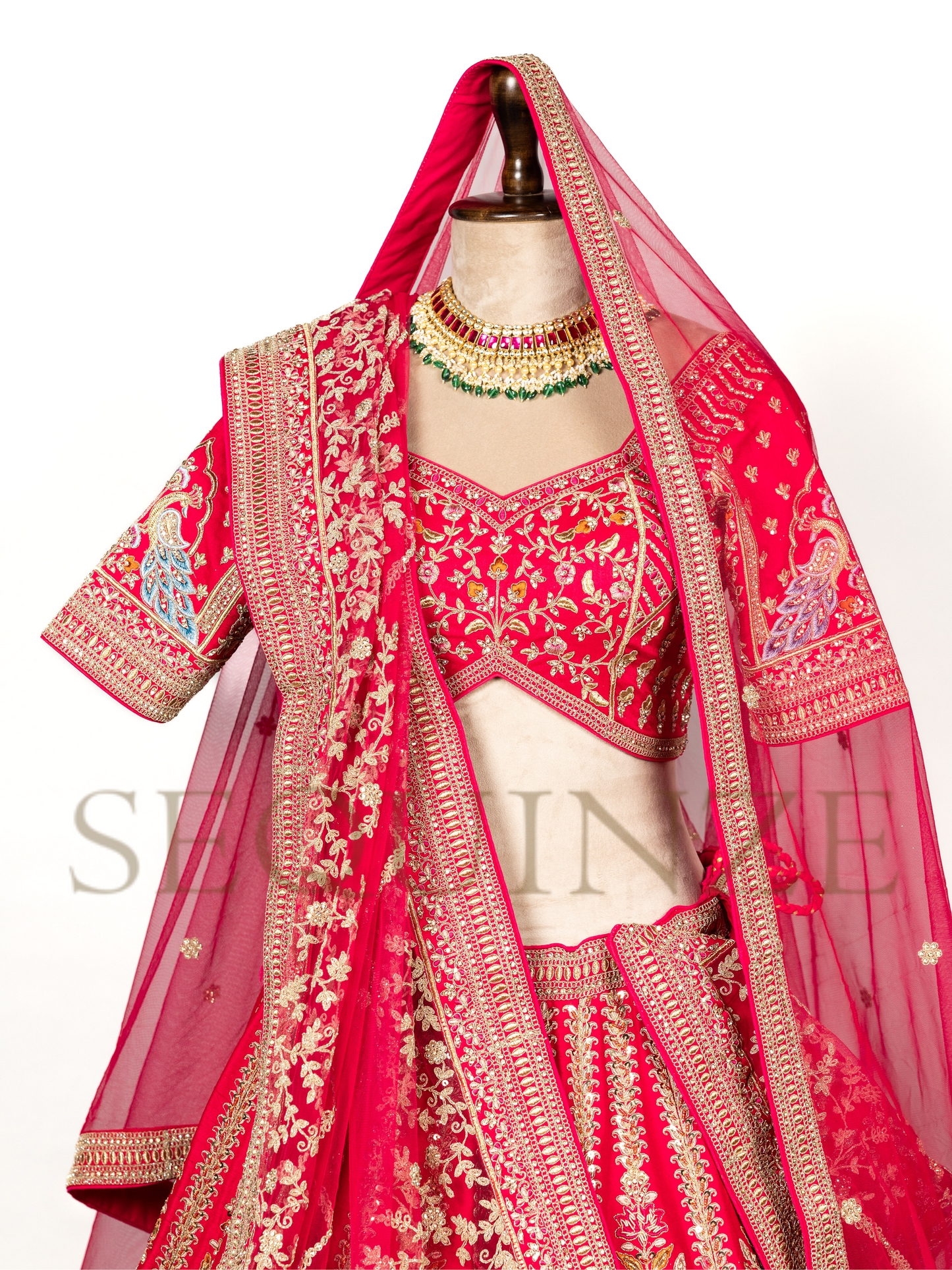 Heritage Red: Traditional Lehengas