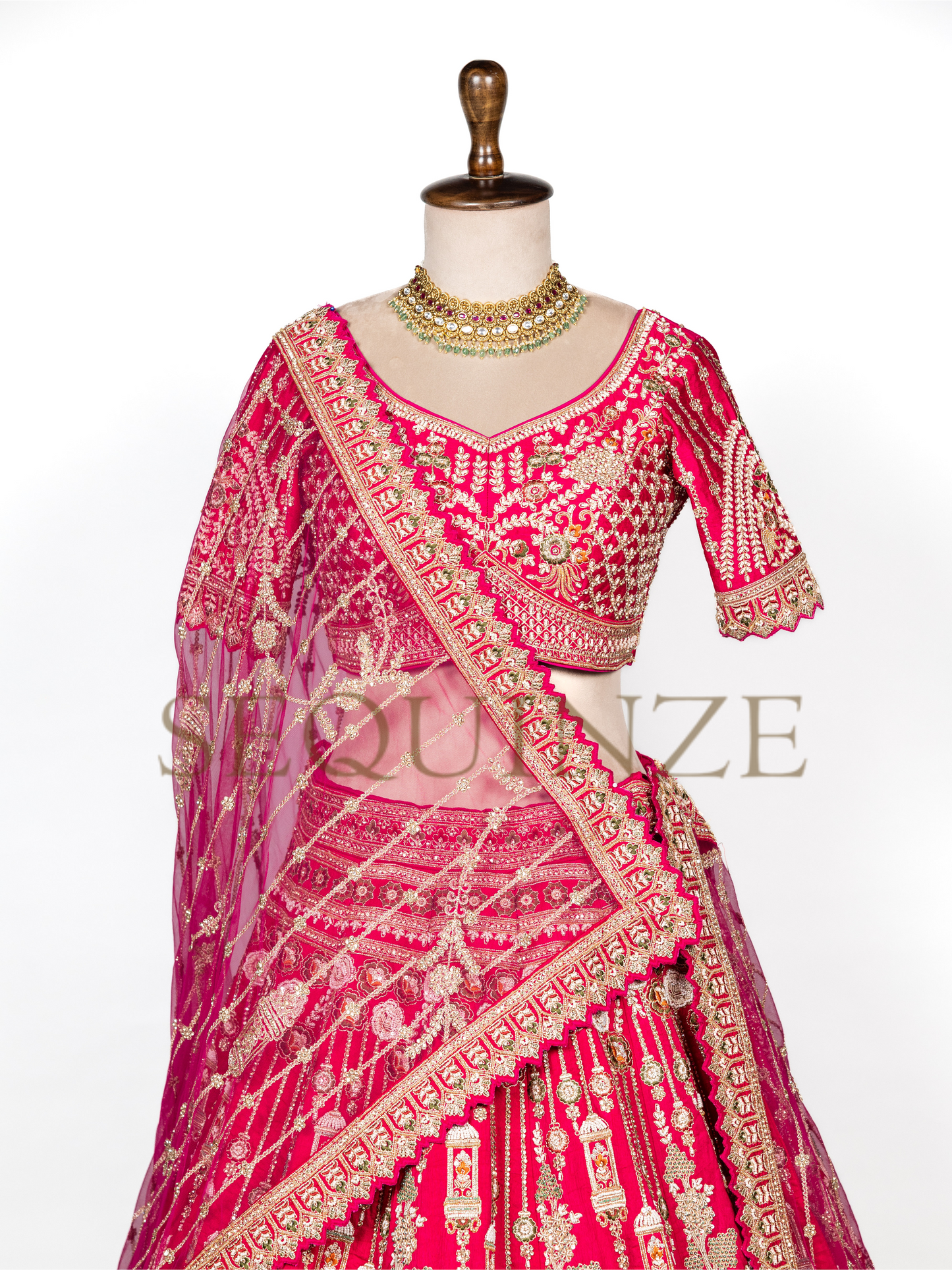 Magenta Majesty: Festive & Bridal Wear