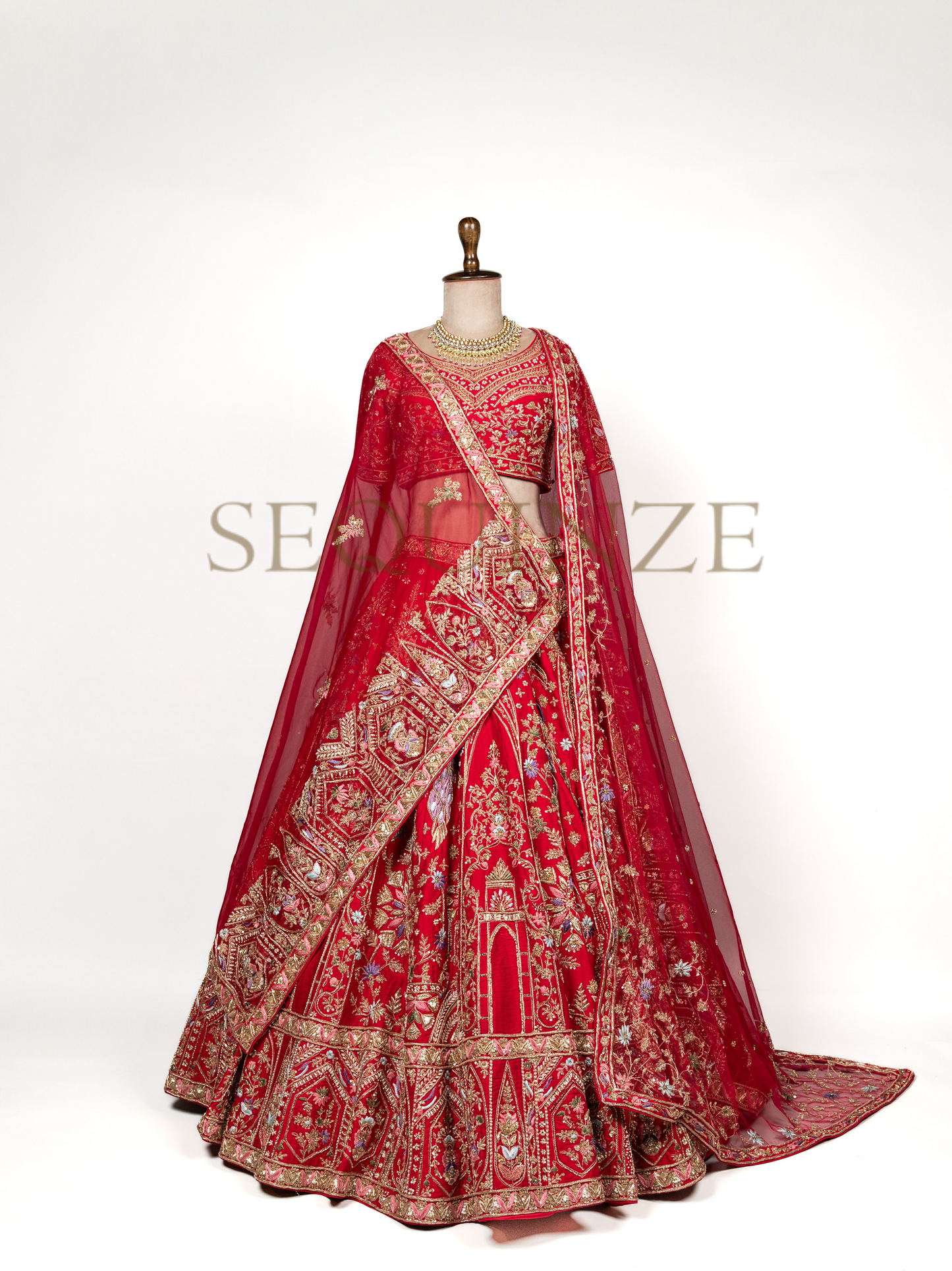 Enchanted Embellishments: Bridal Red