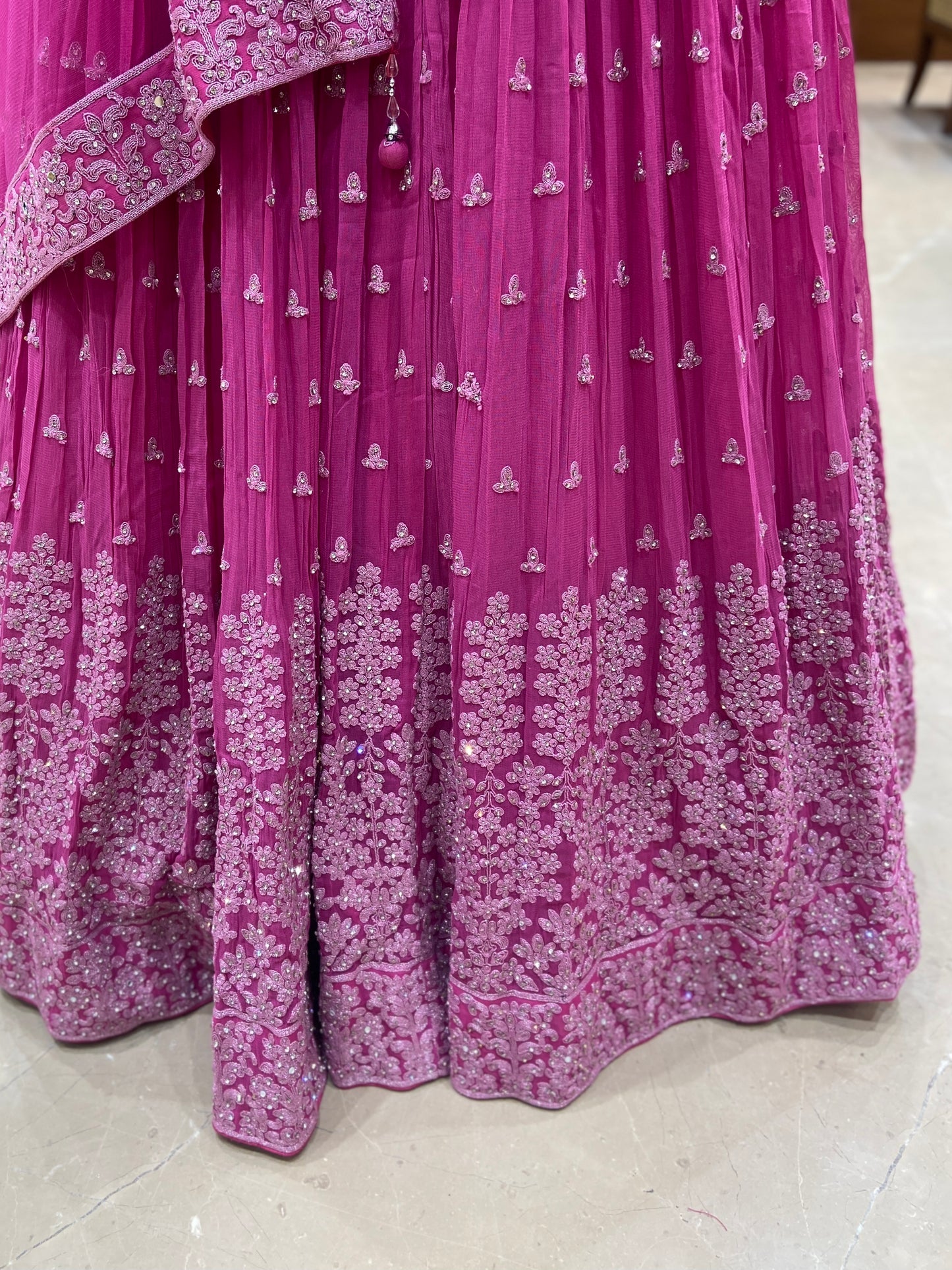 Fuchsia Fantasy Lehenga Set