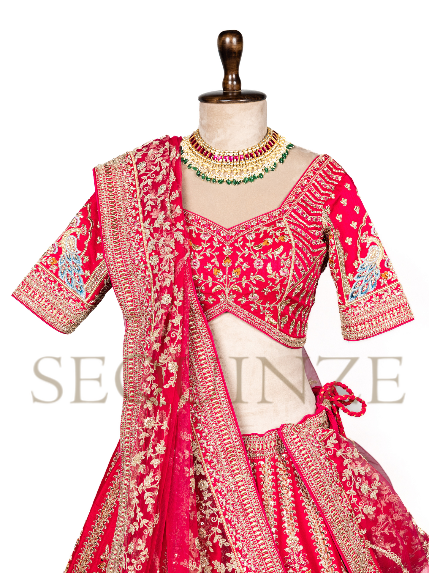 Heritage Red: Traditional Lehengas