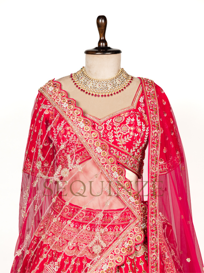 The Regal Red Bridal Edit