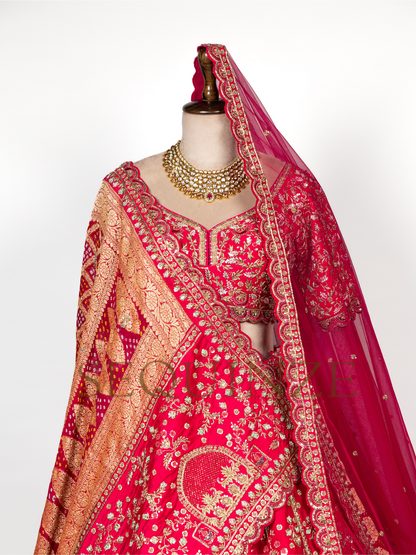 Crimson Peacock Bridal Couture
