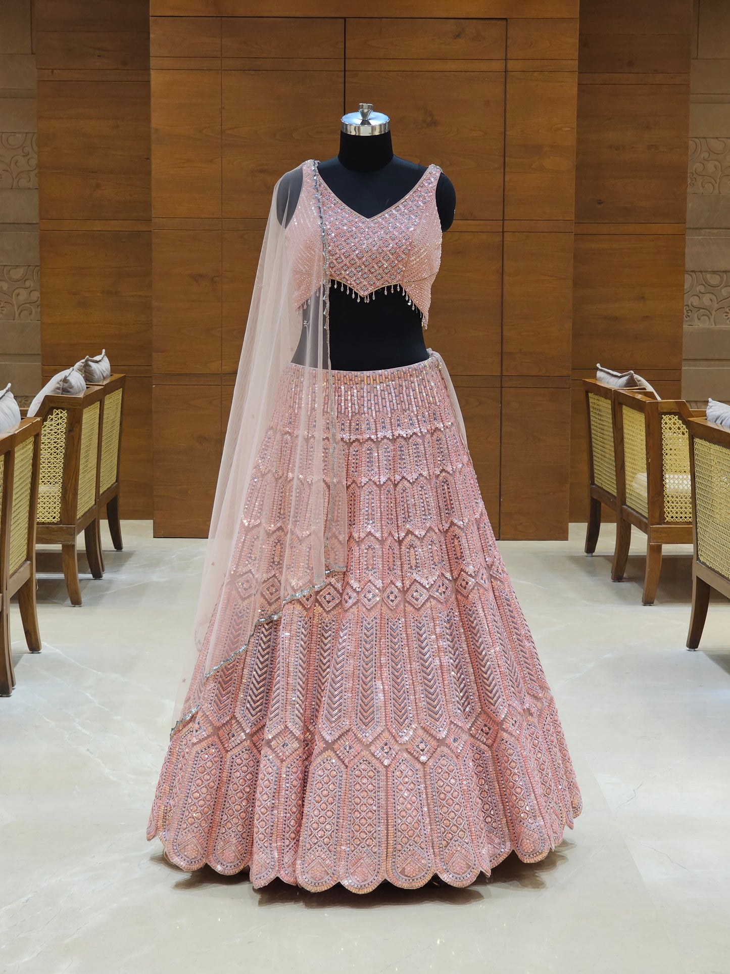 Blushing Beauty Lehenga Set