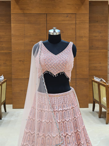 Blushing Beauty Lehenga Set