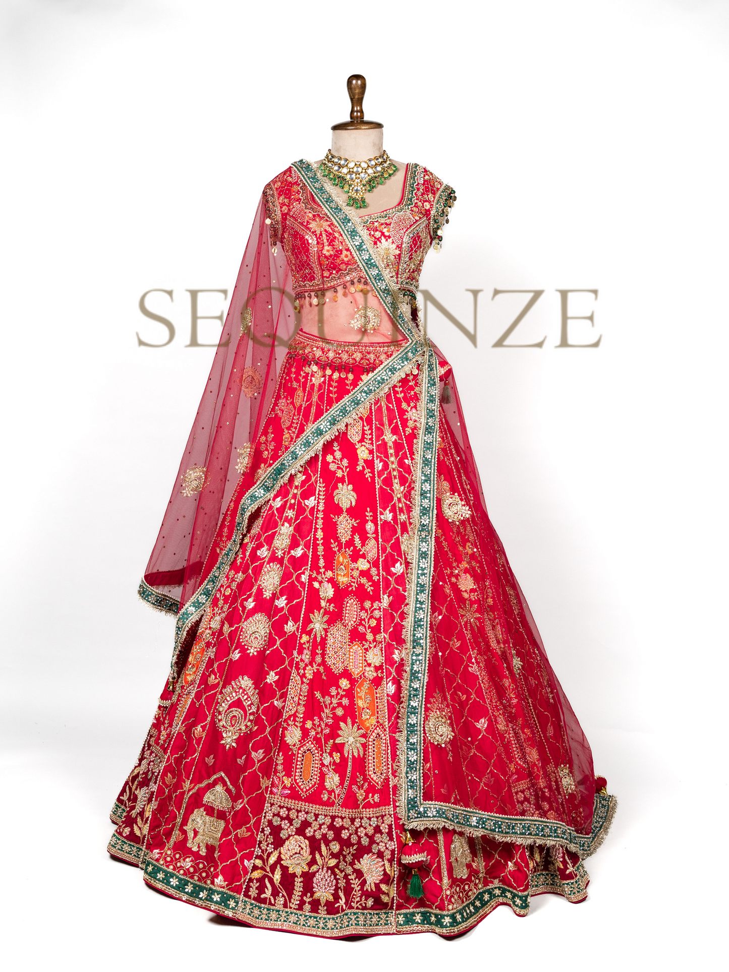 Golden Peacock Bridal Couture
