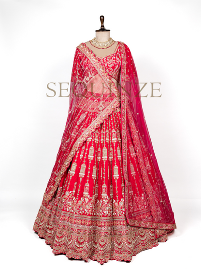 The Regal Red Bridal Edit