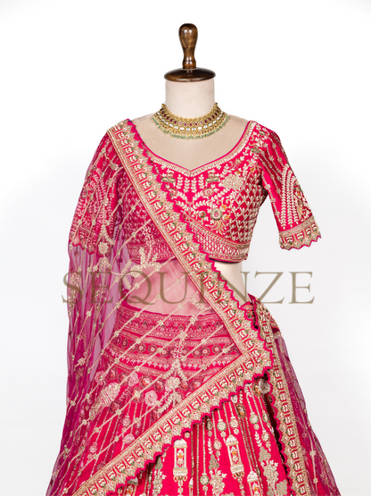 Magenta Majesty: Festive & Bridal Wear