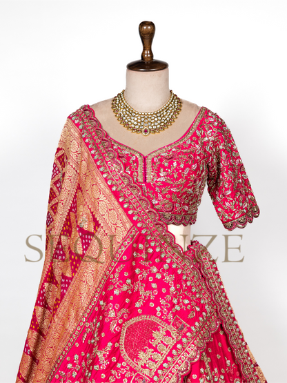 Crimson Peacock Bridal Couture