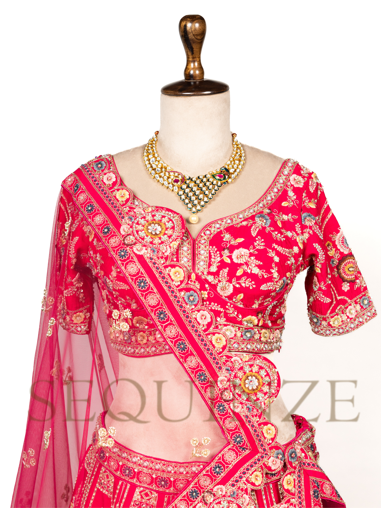 The Royal Red Bridal Couture