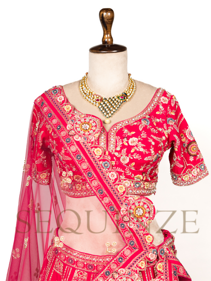 The Royal Red Bridal Couture