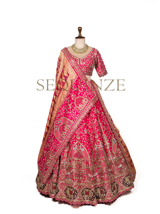 Crimson Peacock Bridal Couture