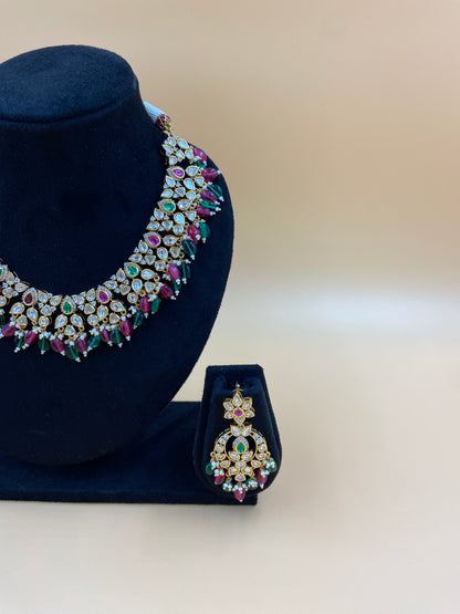 Polki Kundan Set